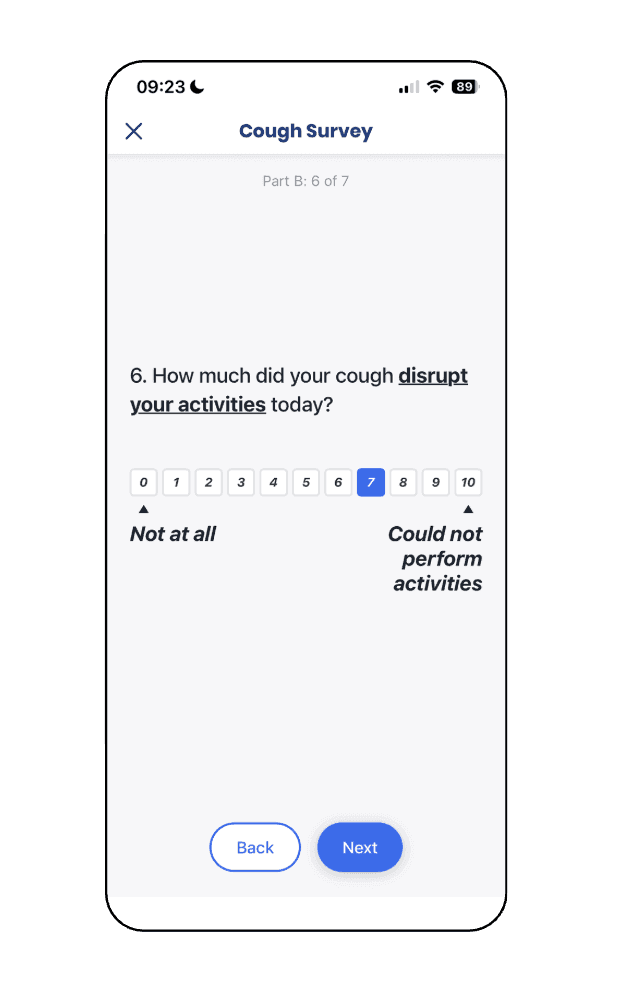 Embedded questionnaires