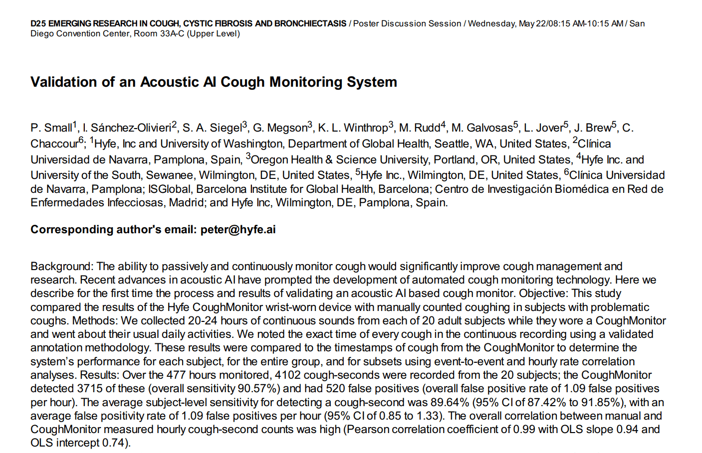 Image resource about ATS 2024: Validation of an Acoustic AI Cough Monitoring System